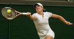 Justine Henin-Hardenne vandt den rent belgiske semifinale ved Wimbledon mod Kim Clijsters. - Foto: AP 