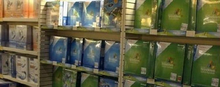 Produkter fra Microsoft. - Foto: AP 
