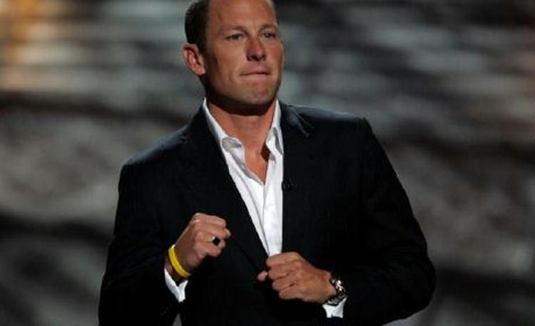 Den syvdobbelte vinder af Tour de France, amerikanske Lance Armstrong, kom med et hidsigt udfald mod det franske fodboldlandshold under ESPY-prisuddelingen i Los Angeles. - Foto: AP 
