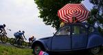Rytterne i årets Tour de France har i de seneste dage måtte køre i temperaturer mellem 35 og 40 grader. - Foto: AP 