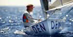 Jonas Høgh-Christensen er verdensmester i finnjolle. Her ses han under OL i Athen i 2004. - Arkivfoto: Jens Dresling 