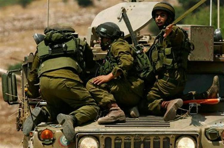 Israelske soldater har været i skudveksling med Hizbollah-bevægelsen i Libanon. - Foto: AP 