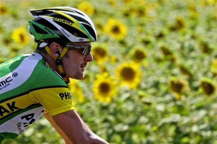 Floyd Landis kan træde ind blandt tourens legender i eftermiddag. - Foto: AP 