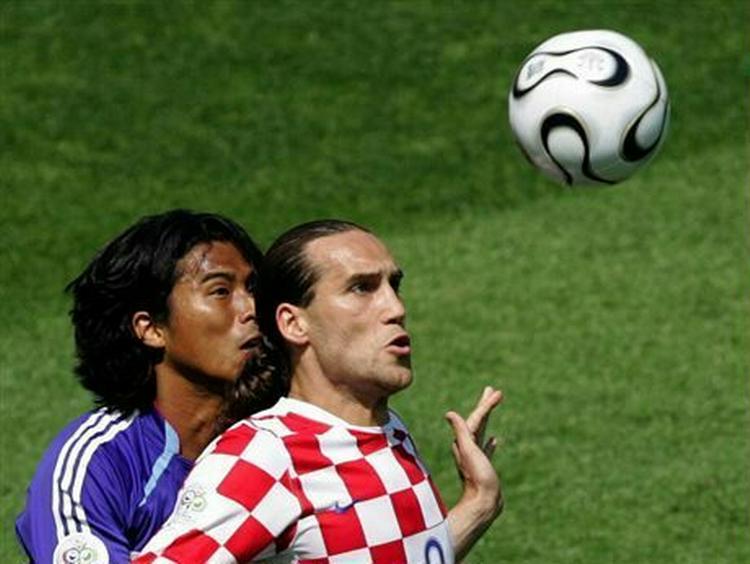 Dado Prso i aktion under VM. - Foto: AP 