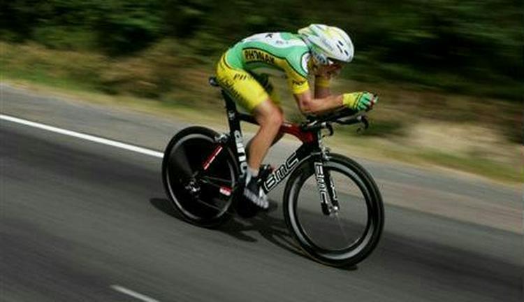 Floyd Landis under dette års Tour de France. - Foto: AP 