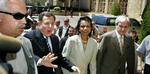 Diplomaterne nu for alvor ved at træde ind på den mellemøstlige scene. Her er det Condoleezza Rice i midten, og til venstre for hende Libanons premierminister Fouad Siniora. - Foto: AP 