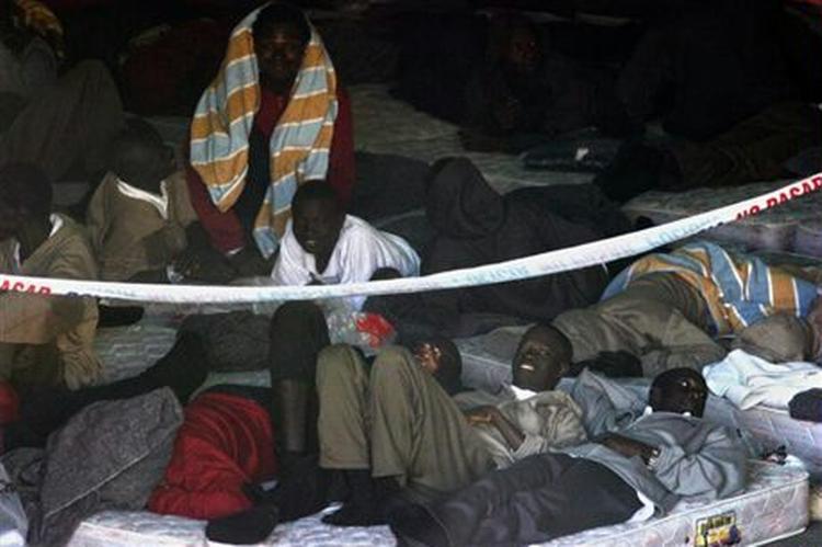 Mere end dobbelt så mange afrikanske flygtninge har sammenlignet med 2005 i år forsøgt at komme til Europa. - Foto: AP 