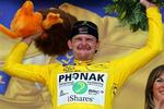 Floyd Landis kommer næppe til Danmark i dag. - Foto fra Tour'en: AP 
