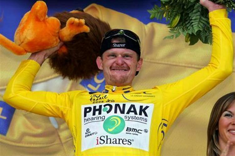 Floyd Landis kommer næppe til Danmark i dag. - Foto fra Tour'en: AP 