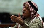 Tidligere vicepræsident i Irak, Taha Yassin Ramadan, klagede over forløbet af retssagen mod Saddam Hussein, han selv og seks andre tiltalte. Han ville foretrække hængning frem for den behandling, han har fået, sagde han. - Foto: AP 