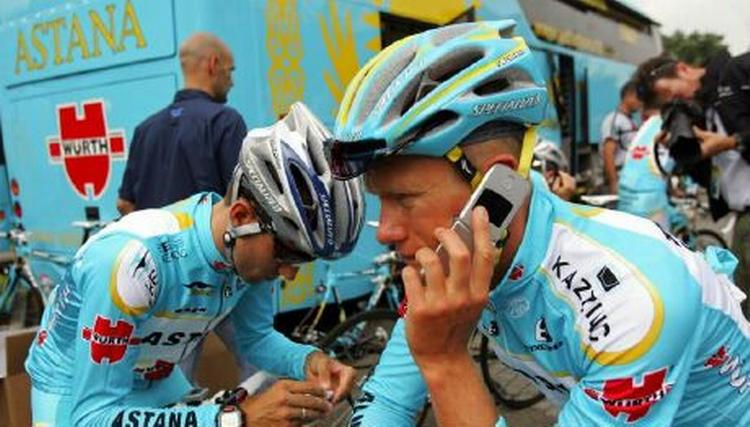 Alexandre Vinokourov fra Kazakhstan var en af favoritterne før Tour de France. Men han og holdet Astaná blev udelukket på grund af dopingmistanke mod ryttere på holdet. Det viser sig nu at være en fejl. - Arkivfoto: AP 