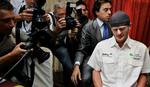 Floyd Landis på pressemøde i Madrid. - Foto: AP 