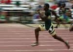 Justin Gatlin erklærer sig uforstående over for den positive test. - Foto: AP 