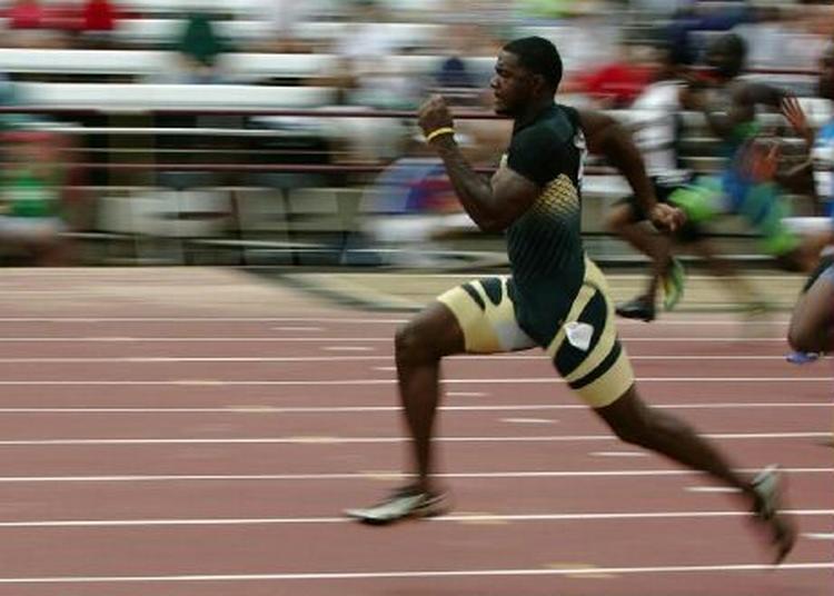 Justin Gatlin erklærer sig uforstående over for den positive test. - Foto: AP 