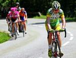 Floyd Landis river sig på 17. etape af Tour de France løs fra sine forfølgere. Netop på den etape var den senere amerikanske vinders testosteron-indhold i blodet meget højt. UCI vil have hurtigt svar på doping-prøven af rytteren. - Arkivfoto: AP 