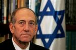 »Det er sandsynligt, at der kommer en afstemning i FN (om en våbenhvile) i næste uge«, siger Ehud Olmert. - Foto: AP 