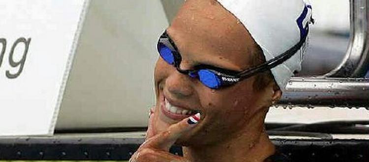 Europamester blev franske Laure Manaudou, som var knap et sekund hurtigere end Ørnstedt - Foto: AP 