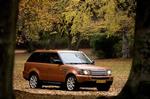 En Range Rover Sport som denne med 19 tommers fælge kan have problemer med bremserne. Foto: Peter Hove Olesen 