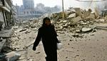 Også dele af Beirut blev ramt af israelske angreb fredag. - Foto: AP 