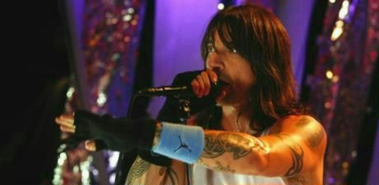Anthony Kiedis, forsanger i Red Hot Chili Peppers. - Foto: AP 