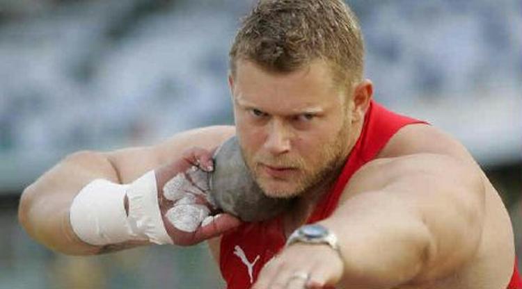 Den danske kuglestøder Joachim B. Olsen er blev nummer tre ved EM i atletik i Göteborg - Foto: AP 
