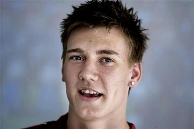 Næste onsdag er Nicklas Bendtner 18 år og 212 dage. - Arkivfoto: Thomas Wilmann 