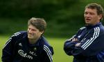 John 'Faxe' Jensen har sagt ja til en trænertjant i Kongevængets Boldklub i Hillerød. Denne gang vist nok ikke i samarbejde med Michael Laudrup. - Arkivfoto: Lars Poulsen 