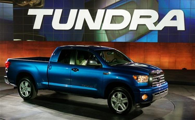 Toyota Tundra - her i nyeste 2007-udgave - har i de tidligere udgaver alvorlige problemer med hjulophængene. Foto: AP 