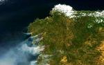 Det nordlige Spanien er ramt af over 100 skovbrande. - Foto: AP 