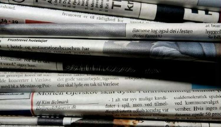 Nej tak, har 5.000 danskere allerede sagt til de nye gratisaviser. Forbrugerrådet trykker ekstra oplag af »nej tak«-klistermærkerne. - Foto: Thomas Borberg 