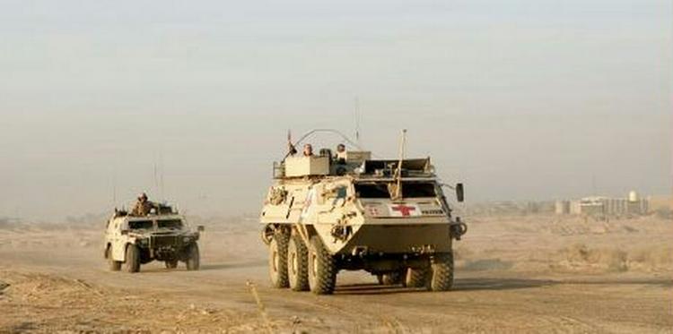 Danske soldater på patrulje i Irak. - Foto: Peter Olsen 
