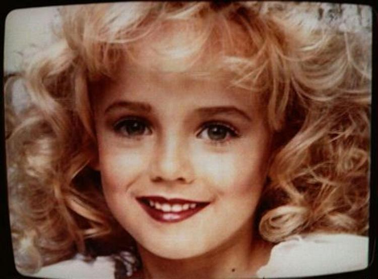 Seksårige JonBenet Ramsey blev fundet myrdet i en kælder i 1996. Arkivfoto: AP 