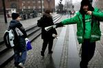 MetroXpress uddeles på Rådhuspladsen. - Arkivfoto: Martin Lehmann 