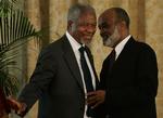 HAITI ANNAN