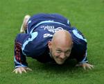 Thomas Gravesen er endnu ikke trukket i Celtics grøn-hvide trøje. 