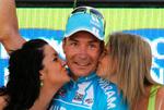 Veteransprinteren Eric Zabel vandt dagens etape i Spanien Rundt. 