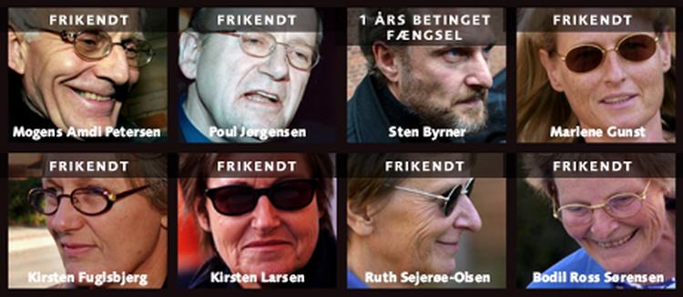 Alle på nær en enkelt i Tvind-toppen er blevet frifundet. 