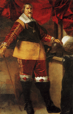 Portrættet af Christian 4. hænger på Frederiksborg Slot og er malet af Karel van Mander 3., ca 1643-44. 