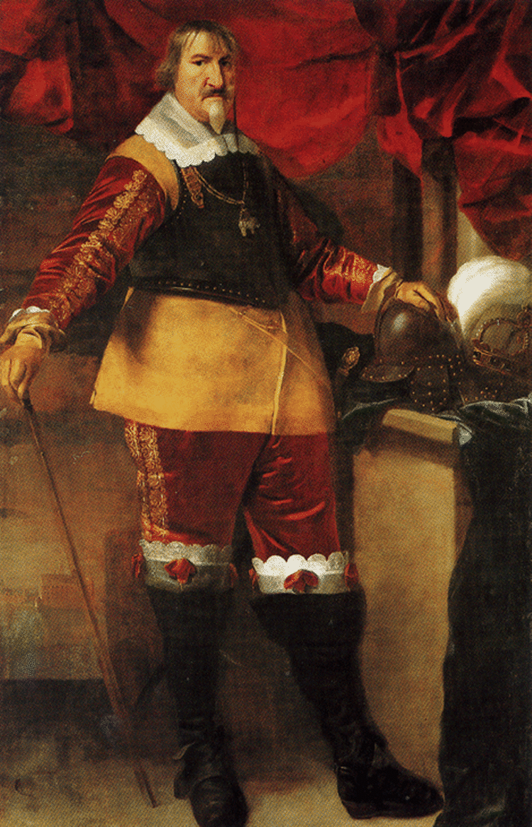 Portrættet af Christian 4. hænger på Frederiksborg Slot og er malet af Karel van Mander 3., ca 1643-44. 