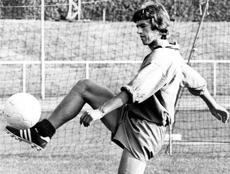 Ole Bjørnmose spillede alle sine 16 landskampe, mens han var professionel i Tyskland. 