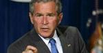 USA's præsident George W. Bush forsikrer, at Osama bin Laden bliver fanget. 