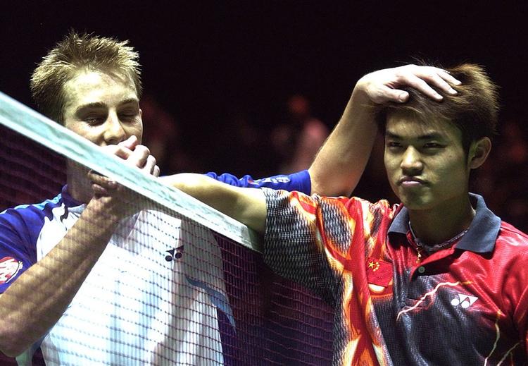 Peter Gade står til at møde kineseren Lin Dan i semifinalen - hvis de begge når så langt ved VM. 