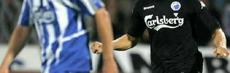 FCK satte point til i kampen mod OB - Foto: Lars Poulsen 