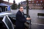 Den tidligere irakiske hærchef Nazar Abdelkarim Al Khazraji er tiltalt i Irak. Her ses han, mens han stadig var i Danmark, ved retten i Sorø. 