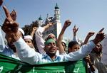 Også i Indien har muslimer demonstreret mod Pave Benedict den 14.'s udtalelser om islam. 