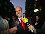 Sveriges nye statsminister ser ud til at blive denne mand, Moderaternas formand Fredrik Reinfeldt. 