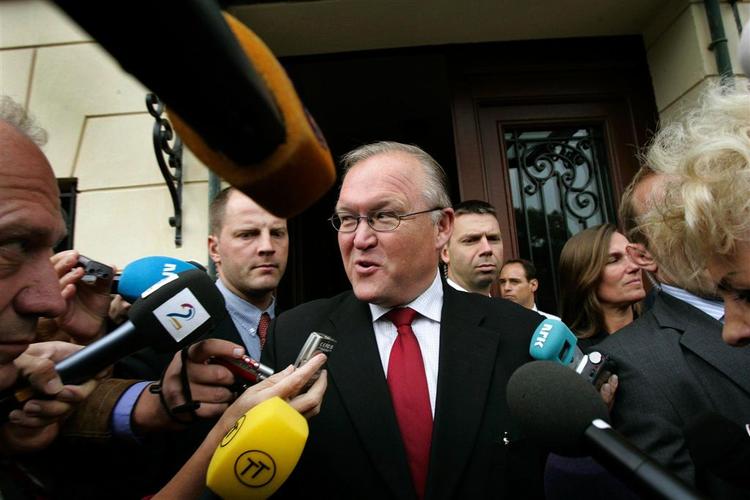 Göran Persson tog sin afsked som Sveriges statsminister i dag. 