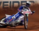 Nicki Pedersen under Prix 2004 i parken. 