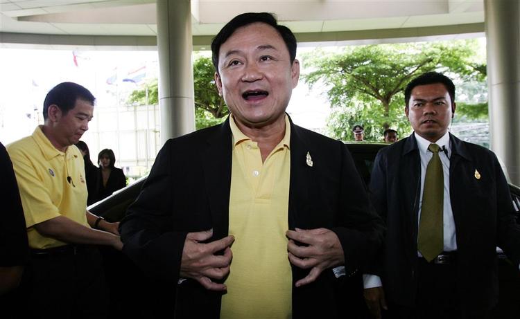 Premierminister Thaksin Shinawatra. 