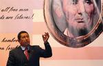Venezuelas præsident Hugo Chavez kaldte onsdag George Bush for »djævelen«. 